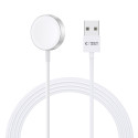 Magnetický nabíjecí kabel Tech-Protect UltraBoost 120 cm pro Apple Watch – bílý