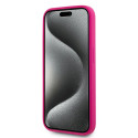 Kryt Karl Lagerfeld CHOUPETTE Head pro iPhone 15 Pro - růžová