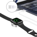 Magnetický nabíjecí kabel Tech-Protect UltraBoost 120 cm pro Apple Watch – bílý