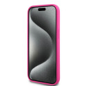 Kryt Karl Lagerfeld CHOUPETTE Head pro iPhone 15 Plus růžová