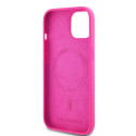 Kryt Karl Lagerfeld CHOUPETTE Head pro iPhone 15 Plus růžová