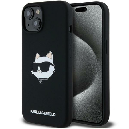Kryt Karl Lagerfeld CHOUPETTE MagSafe pro iPhone 15 Plus/14 Plus - če