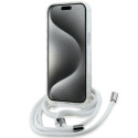 Pouzdro Karl Lagerfeld IML Crossbody pro iPhone 15/14/13 - transparent