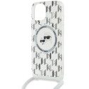Pouzdro Karl Lagerfeld IML Crossbody pro iPhone 15/14/13 - transparent