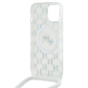 Pouzdro Karl Lagerfeld IML Crossbody pro iPhone 15/14/13 - transparent
