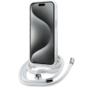 Pouzdro Karl Lagerfeld KARL HEAD pro iPhone 15/14/13 - transparent