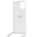Pouzdro Karl Lagerfeld KARL HEAD pro iPhone 15/14/13 - transparent