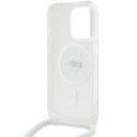 Kryt Karl Lagerfeld IML Karl Head pro iPhone 15 Pro Max - transparent