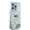 Kryt Karl Lagerfeld LIQUID GLITTER MagSafe pro iPhone 15 Pro Max - tra