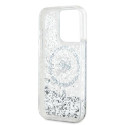 Kryt Karl Lagerfeld LIQUID GLITTER MagSafe pro iPhone 15 Pro Max - tra