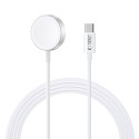 Magnetický nabíjecí kabel Tech-Protect UltraBoost Type-C 120 cm pro Apple Watch – bílý