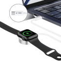 Magnetický nabíjecí kabel Tech-Protect UltraBoost Type-C 120 cm pro Apple Watch – bílý