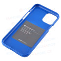 MERCURY Pearl Jelly Case silikonový kryt pro iPhone 12/12 Pro, modrá perleť
