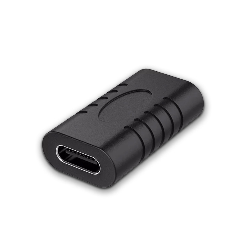 MICROCONNECT Adaptér USB-C 3.1 female-female (samice-samice),  PD až 100W, černý