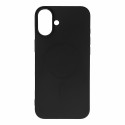 Kryt Hurtel LIQUID SILICONE CASE MAGSAFE iPhone 16 Plus černý