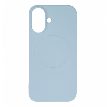 Kryt Hurtel LIQUID SILICONE MagSafe iPhone 16 - modrá