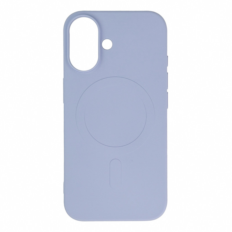 Kryt Hurtel LIQUID SILICONE CASE MagSafe pro iPhone 16 - lavender