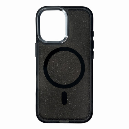 Kryt Hurtel GLITTER CASE MAGSAFE iPhone 16 - black