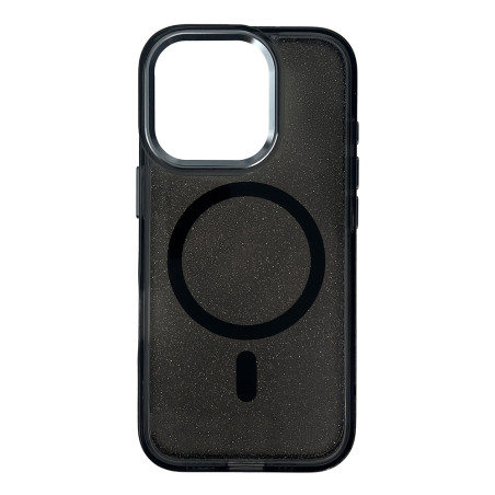 Hurtel Glitter Case MagSafe iPhone 16 Pro - třpytky černá