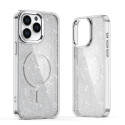 Kryt Hurtel GLITTER CASE MagSafe iPhone 16 Pro - glitter bílý
