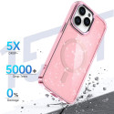 Hurtel GLITTER CASE MagSafe iPhone 16 Pro - růžová glitter
