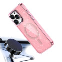 Kryt Hurtel GLITTER CASE MAGSAFE iPhone 16 Pro Max - růžový