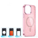 Kryt Hurtel GLITTER CASE MAGSAFE iPhone 16 Pro Max - růžový
