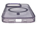 Kryt Hurtel GLITTER CASE MagSafe pro iPhone 16 - fialový