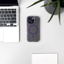 Kryt Hurtel GLITTER CASE MagSafe iPhone 16 Plus fialový