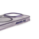 Kryt Hurtel Glitter Case MagSafe iPhone 16 Pro - fialový