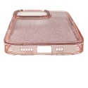 Kryt Hurtel GLITTER CASE pro iPhone 16 Pro - růžový