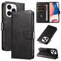 Pouzdro Hurtel LEATHER BOOK CASE iPhone 16 - černá