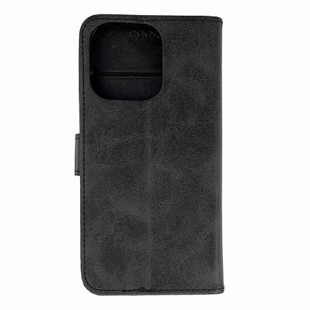 Hurtel Leather Book Case pro iPhone 16 Pro Max - černé