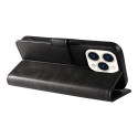 Hurtel Leather Book Case pro iPhone 16 Pro Max - černé