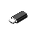 MICROCONNECT Kovová redukce z USB-C (samec) na Lightning (samice), černá