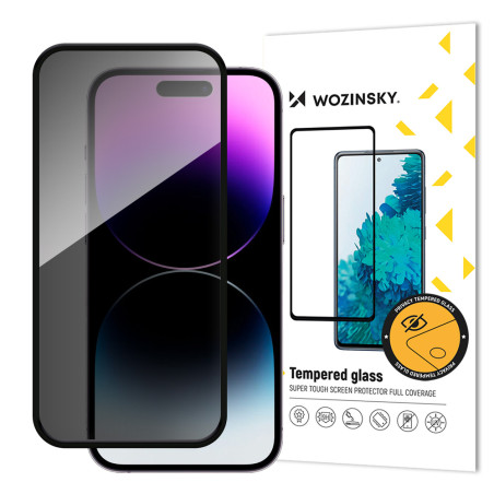 Ochranné sklo Wozinsky Privacy Glass anti-spy pro iPhone 16 Pro / iPh