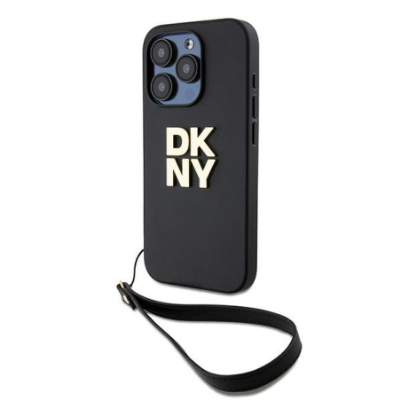 DKNY řemínek WRIST STRAP Stock Logo pro iPhone 15 Pro