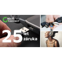 MICROCONNECT Odolný datový a nabíjecí kabel USB/USB-C 3.2, 0,25m, černý
