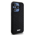 Kryt DKNY 3D Rubber iPhone 15 Pro Max černý