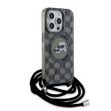 Pouzdro Karl Lagerfeld MagSafe iPhone 15 Pro černé