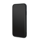 Pouzdro Karl Lagerfeld DIAGONAL QUILTED SCRIPT iPhone 11/ XR - black