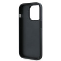 Kryt Karl Lagerfeld Diagonal Quilted Script iPhone 13 Pro Max - black
