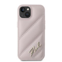 Pouzdro Karl Lagerfeld DIAGONAL QUILTED SCRIPT pro iPhone 13/14/15 - r