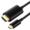 MICROCONNECT Redukční kabel USB-C 3.1/HDMI 2.0, s podporou 4K/60Hz, 1m, černý