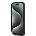 Kryt Karl Lagerfeld DIAGONAL QUILTED SCRIPT iPhone 15 Pro - černý
