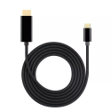 MICROCONNECT Redukční kabel USB-C 3.1/HDMI 2.0, s podporou 4K/60Hz, 1m, černý