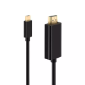 MICROCONNECT Redukční kabel USB-C 3.1/HDMI 2.0, s podporou 4K/60Hz, 1m, černý