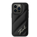 Kryt Karl Lagerfeld Diagonal Quilted Script pro iPhone 15 Pro Max