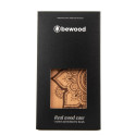 Kryt Bewood MANDALA pro iPhone 14 Plus - světle hnědý