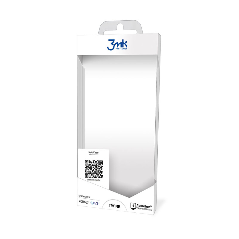 Kryt 3mk MATT CASE pro iPhone 6 / 6s - černý (black)